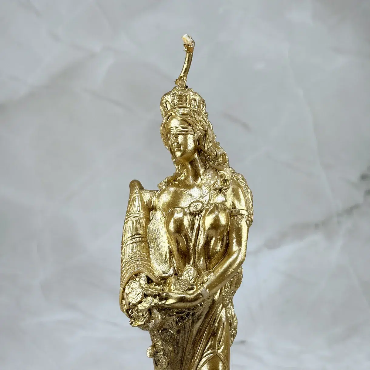 Bougie déesse Fortuna